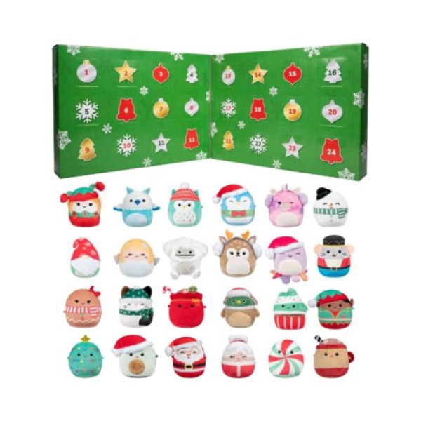 Squishmallows Christmas Advent Calendar, 24-Day Countdown, Blind Box Gift, Toy